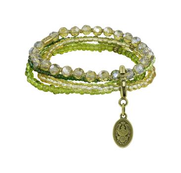 Grün - Petit Glamour d'Afrique Armband von Konplott